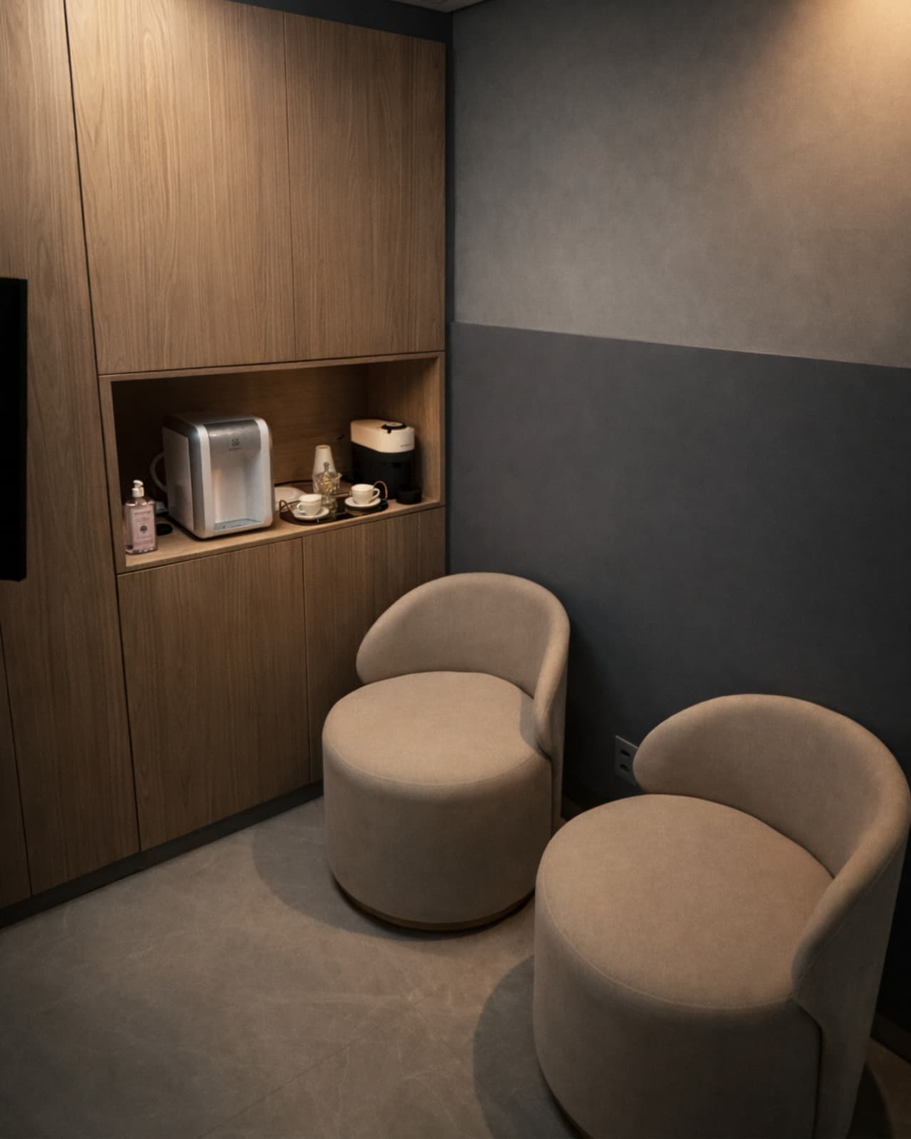 Estrutura da clínica - Recepção